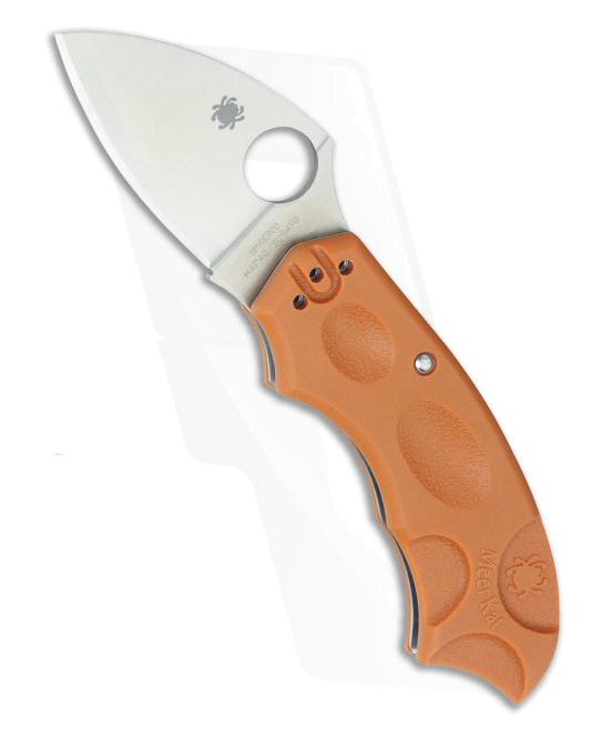 product image for Spyderco Meerkat Sprint Burnt Orange FRN HAP 40 SUS 410 Laminate