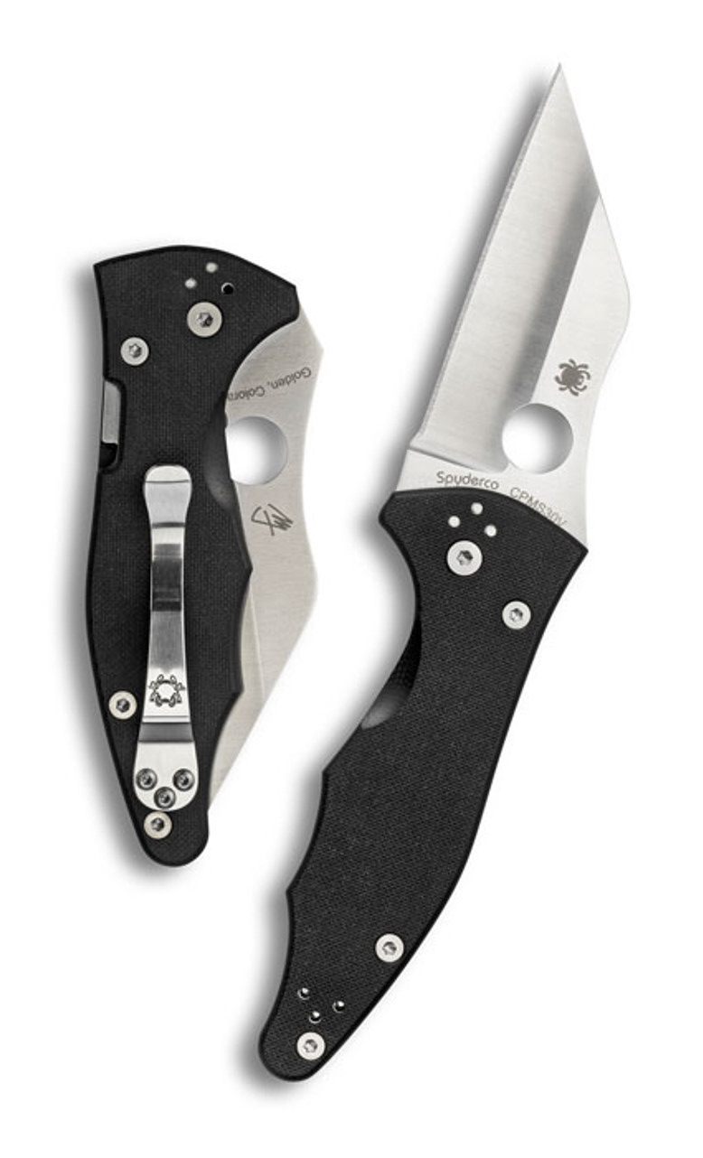 product image for Spyderco Yojimbo 2 Black Compression Lock Knife C85GP2