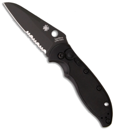 Spyderco Embassy Automatic Black C121BKPS Knife