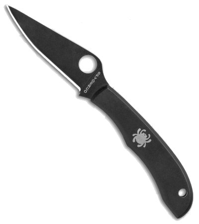 product image for Spyderco HoneyBee Black Stainless Steel Slip Joint Knife C137BKP