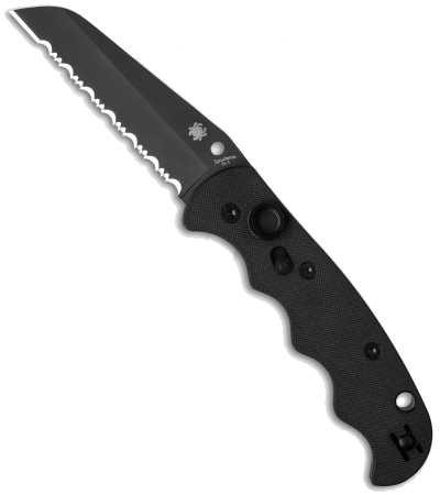 Spyderco Autonomy Automatic Black G-10 Knife C165GSBBK