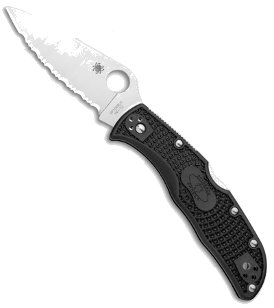 Spyderco Endela Lightweight Black FRN C243SBK Folding Knife product image