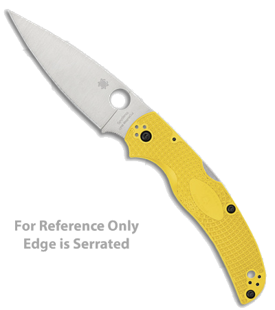 Spyderco Native Chief Lightweight Salt Yellow FRN CPM MagnaCut Knife
