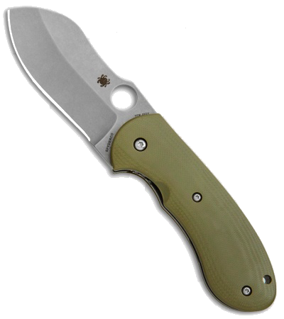 Spyderco Bombshell Flash Batch Green G-10 C250GTIP Folding Knife product image
