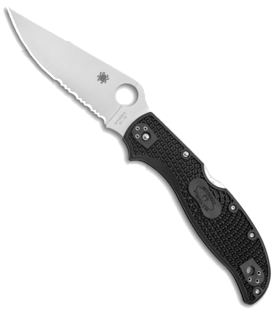 Spyderco Stretch 2 XL Black FRN Lockback Knife C258PSBK product image