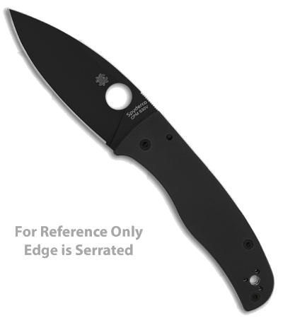 Spyderco Bodacious Black G-10 Compression Lock Knife