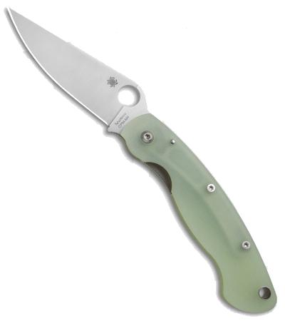 Spyderco M4 Military Natural G-10 Satin C36GM4P Exclusive