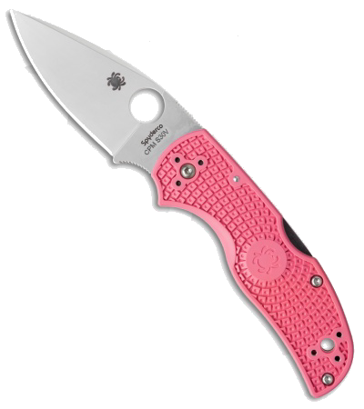 Spyderco Native 5 Lightweight Pink FRN S30V Steel C41PPN5 Knife product image