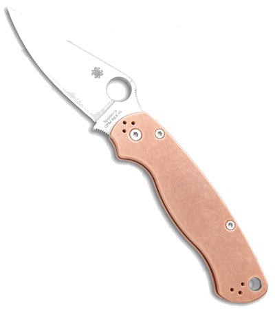 Spyderco Copper Paramilitary 2 C81CUP2 Satin REX 45 Steel product image