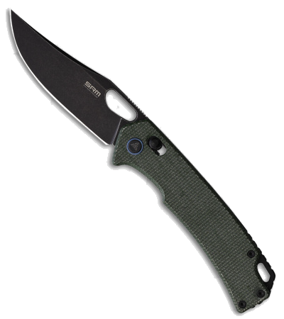 product image for SRM 9203 MG 2 Green Micarta Folding Knife