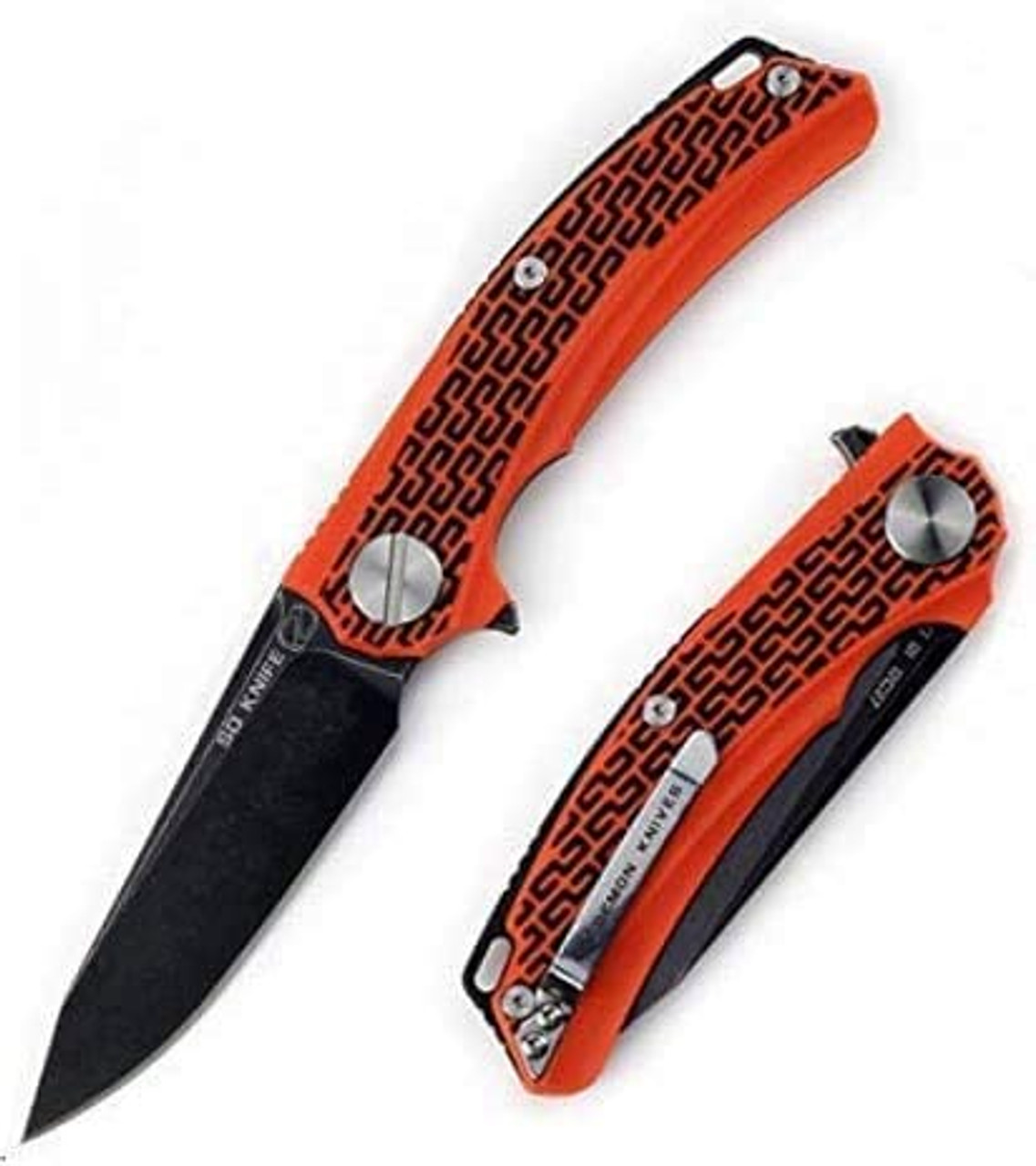 Stedemon Black Orange BG 0106 Folding Knife product image