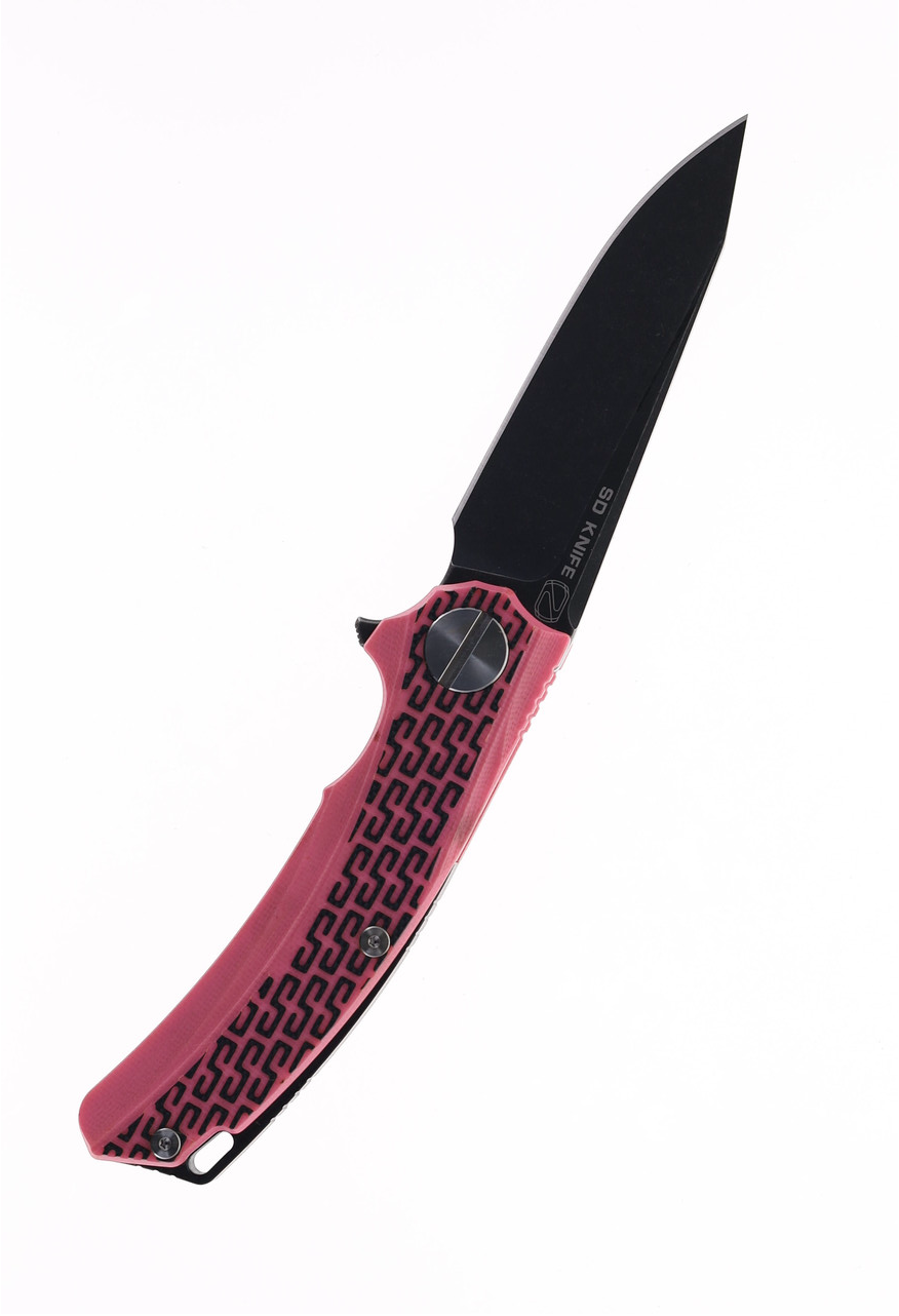 product image for Stedemon BG 0108 Black Pink Folding Knife