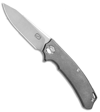 product image for Stedemon Knife Company ZKC C-01 Flipper Knife Dark Stonewashed Titanium