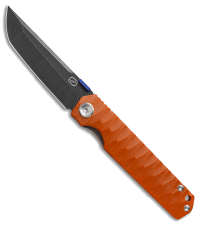 product image for Stedemon Knife Company ZKC-C03 Shy IV Orange G-10 Black Stonewashed Tanto Blade