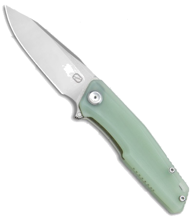 product image for Stedemon Knife Company ZKC C02 Jade Green G-10 Liner Lock Knife 3.75" Satin