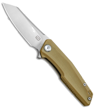 product image for Stedemon Knife Company ZKC C02 Desert Tan G-10 Reverse Tanto Knife