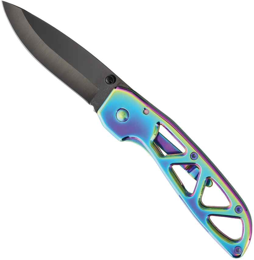 product image for Stone River Gear Black Ceramic Framelock Spectrum 2.75" Knife