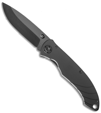 product image for Stone River Gear Black Ceramic Frame Lock Knife Titanium SRG4TRB