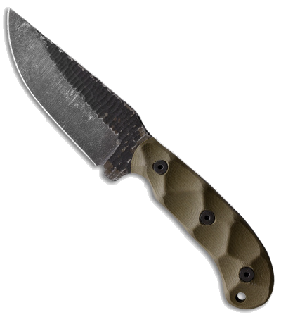 product image for Stroup GP1 Fixed Blade Knife OD Green G-10