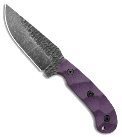 product image for Stroup GP1 Fixed Blade Knife Purple G-10