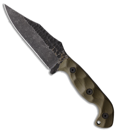 product image for Stroup TU1 Fixed Blade Knife OD Green G-10 Acid Wash