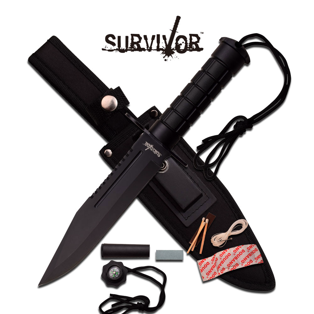 product image for Survivor HK 786 BK Black Fixed Blade Knife