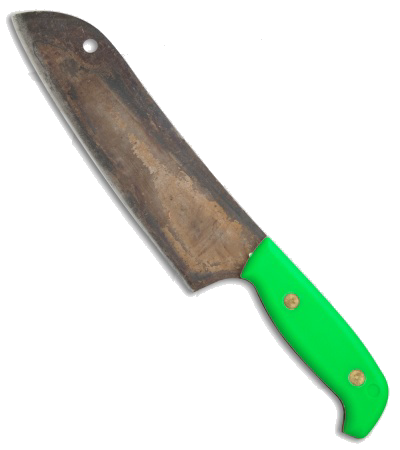 product image for Svord Kiwi Santoku 15N20 High Carbon Steel Green Knife