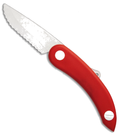 product image for Svord Red Zero Metal Peasant Knife Polycarbonate