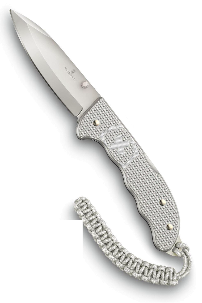 product image for Victorinox Swiss Army Silver Evoke Alox Folding Knife