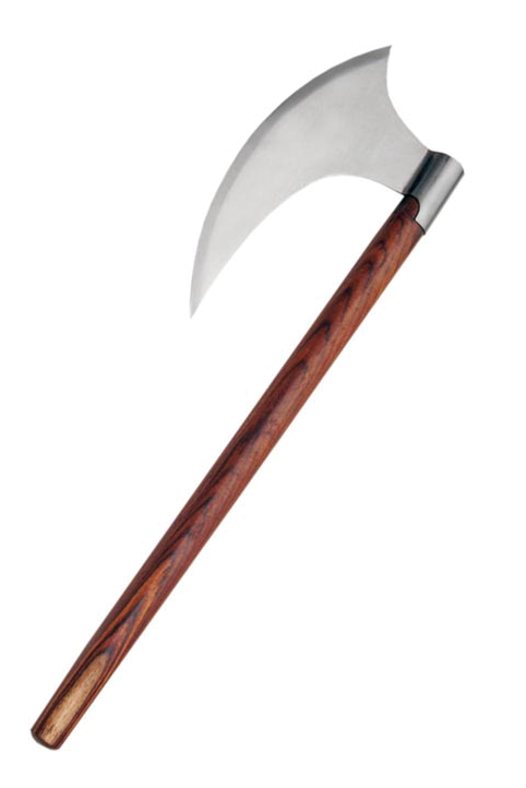 product image for SZCO Medieval Viking Carbon Steel Great Bearded Battle Axe