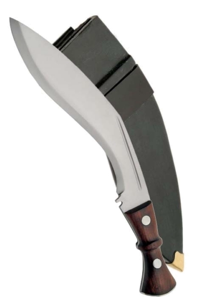 product image for Szco Brown Wood Handle Gurkha Kukri Mini Knives Set