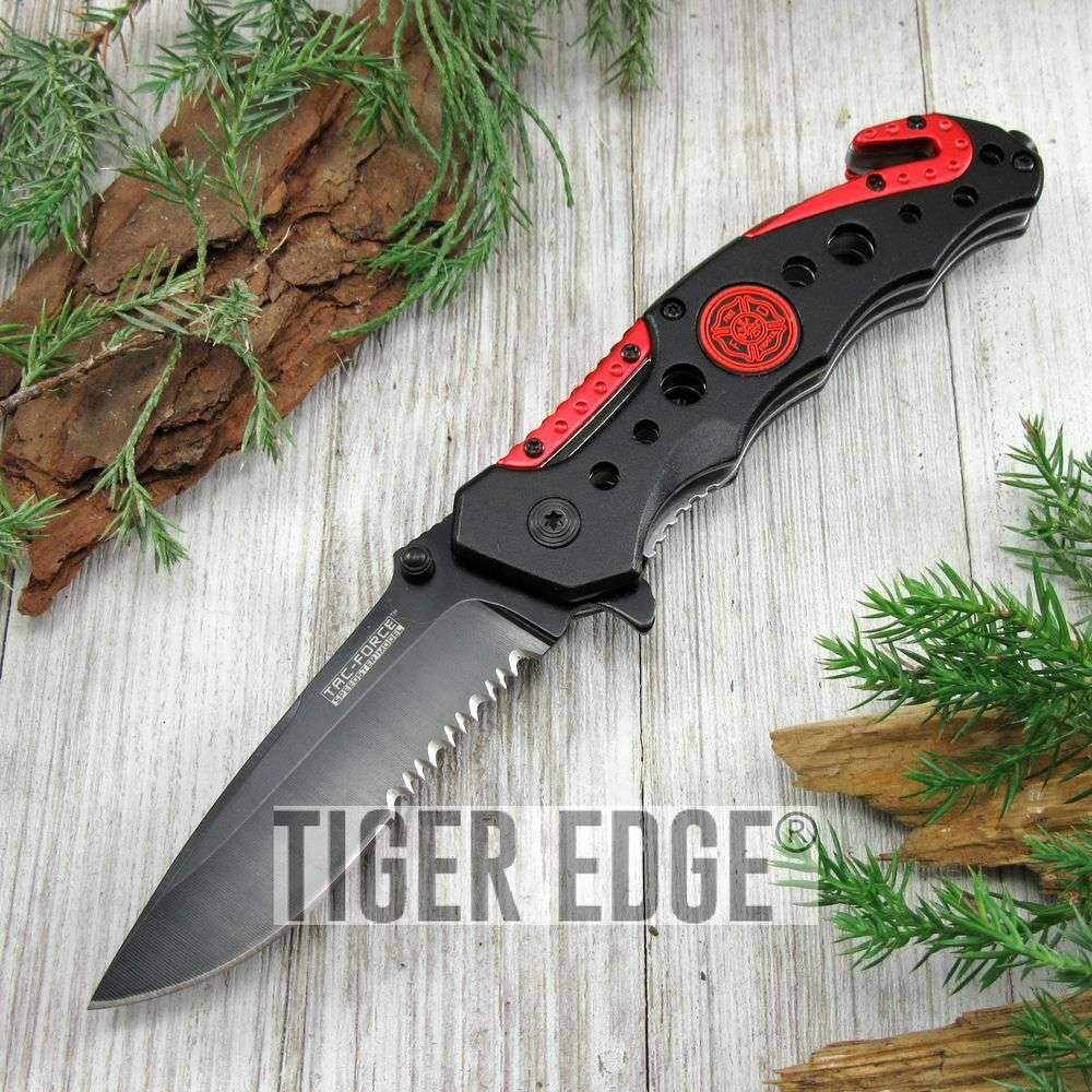 product image for Tac-Force Black TF-723 Series Assisted Opening Folding Pocket Knife