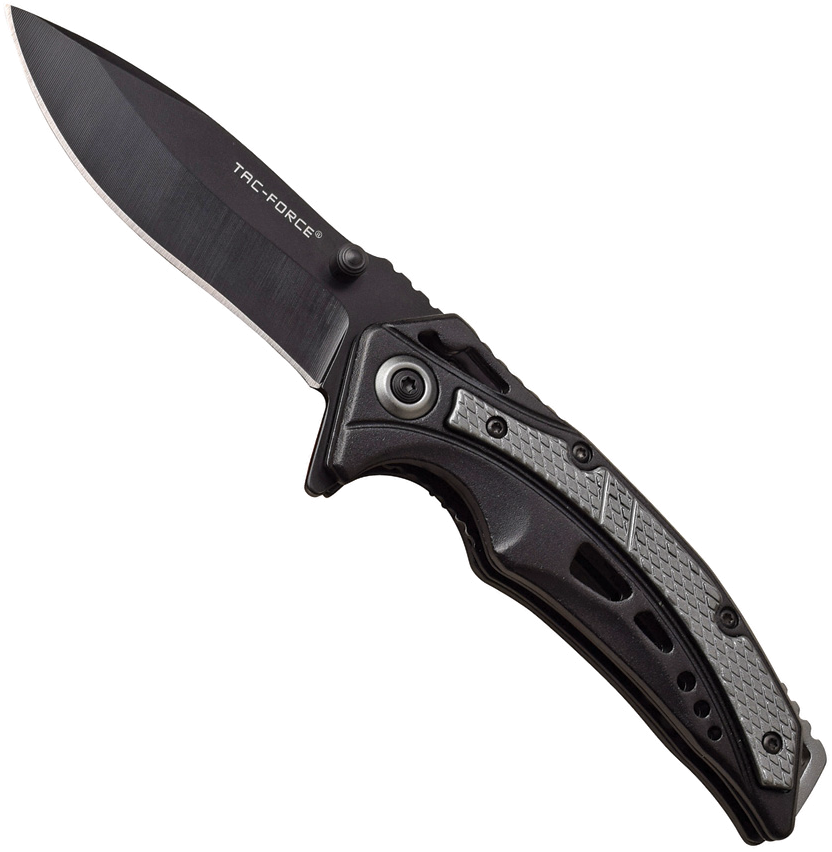 Tac-Force Linerlock AO Black and Gray 3.25" Model