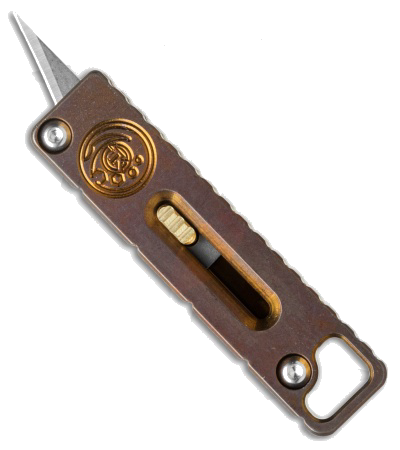 product image for Tactical-Keychains TUKK Titanium Utility Keychain Knife Bronze Anodize