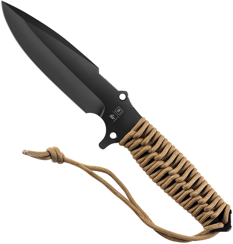 TB-Outdoor Coyote Brown 4.5" Fixed Blade Knife