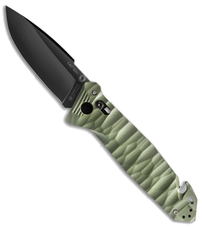 product image for TB Outdoor CAC S200 Utility Knife Green G-10