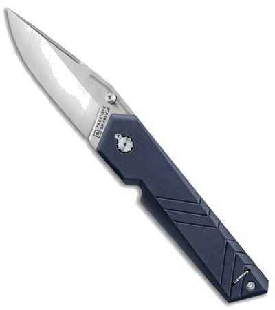 product image for TB Outdoor Unboxer Navy Blue EDC Folding Knife