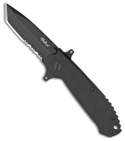 product image for Tekut Ares Son Liner Lock Folding Knife Black G-10 LK-5073
