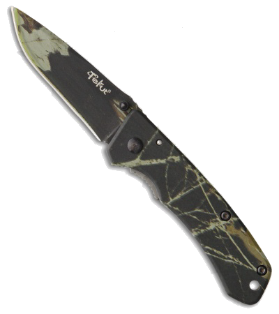 product image for Tekut Stealth Jet Tan Camo Frame Lock Folding Knife LK5079