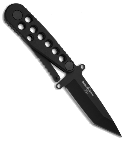 product image for Timberline ECS 1 Fellhoelter Tanto Black AUS-8 Fixed Blade Knife 1820