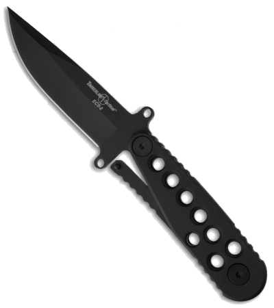product image for Timberline ECS 2 Fellhoelter Drop Point Black Fixed Blade Knife 1860