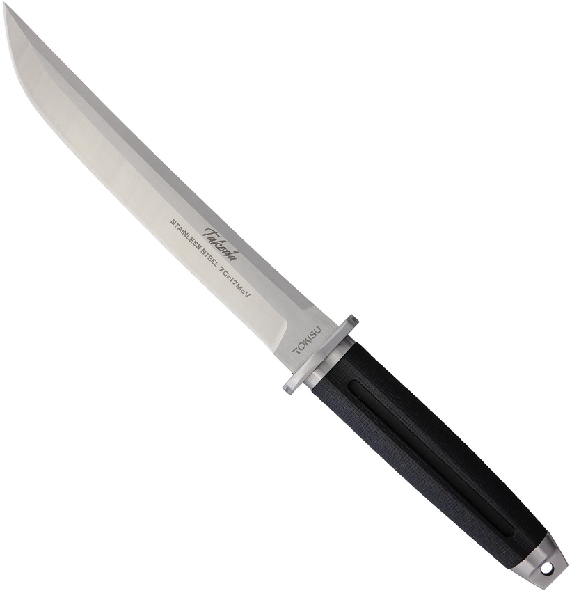 Tokisu Takeda Black 7Cr17MoV Tactical Fixed Blade Knife product image