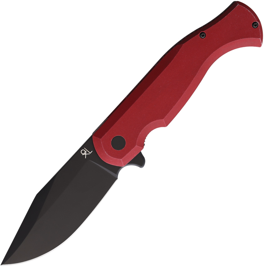 Tools-for-Gents TFG Eastwood Framelock Red D2 Black 3.75