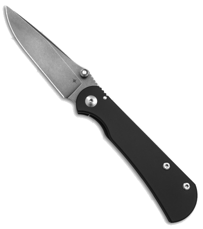product image for Toor Knives Merchant 2.0 Black Titanium Drop Point Frame Lock Knife