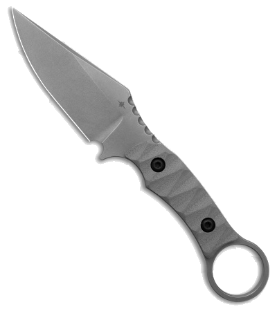 product image for Toor Knives Vandal Stealth G10 Gray Fixed Blade Knife