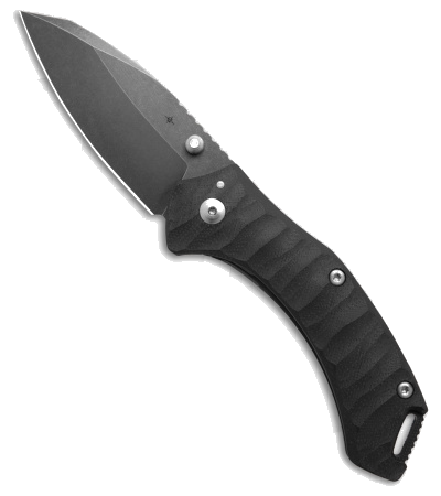 product image for Toor Knives XT1 Charlie Black G-10 Titanium Frame Lock Knife