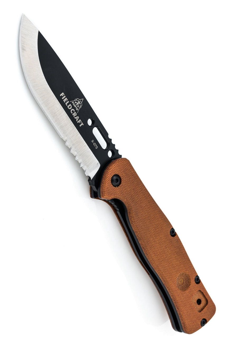 TOPS Fieldcraft Folder Tan - 1095 High Carbon Steel product image