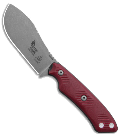 product image for TOPS Knives Camp Creek Fire Edition Fixed Blade Red G-10