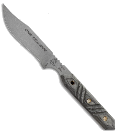 TOPS Knives Idaho Field Knife Gray IFK-208