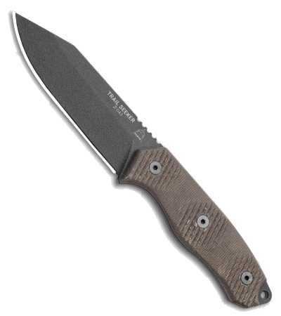 TOPS Knives Trail Seeker Fixed Blade Green Canvas Micarta product image